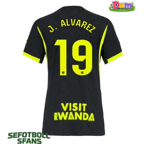 Atletico Madrid Julian Alvarez #19 Bortatröja Kvinnor 2026-27 Kortärmad